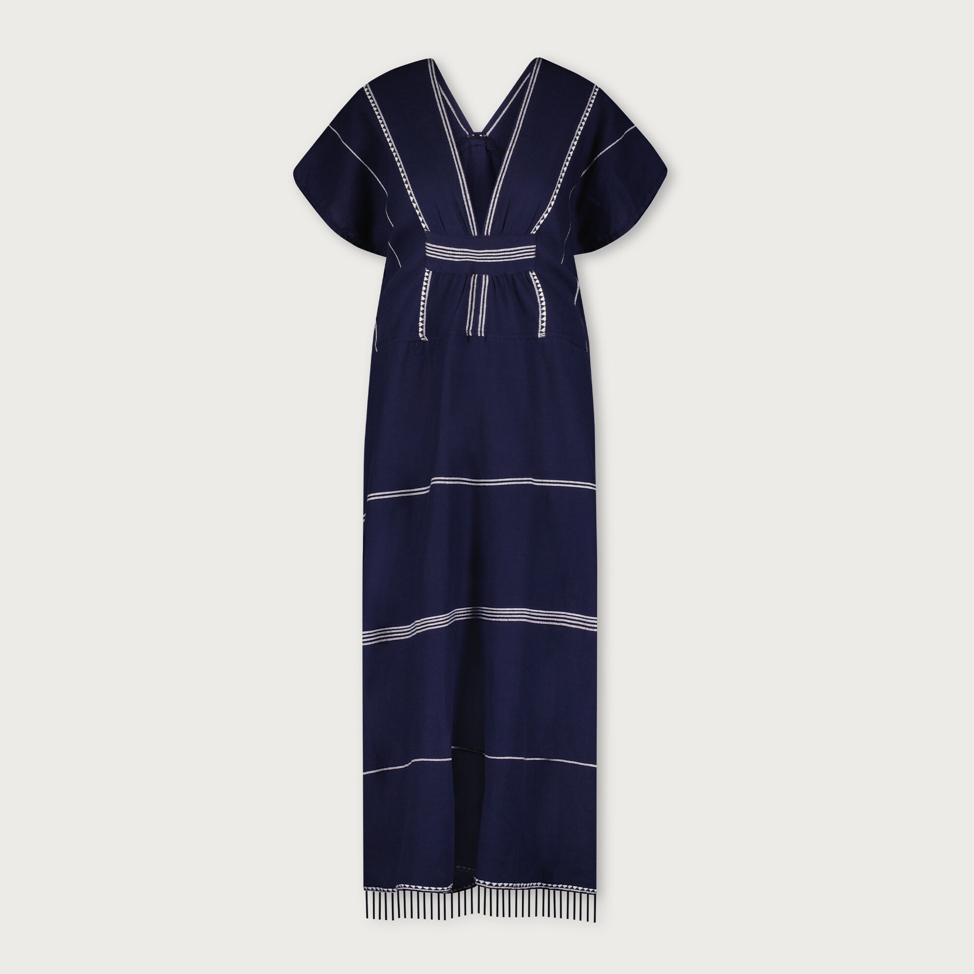 lemlem gasira v-neck caftan for women