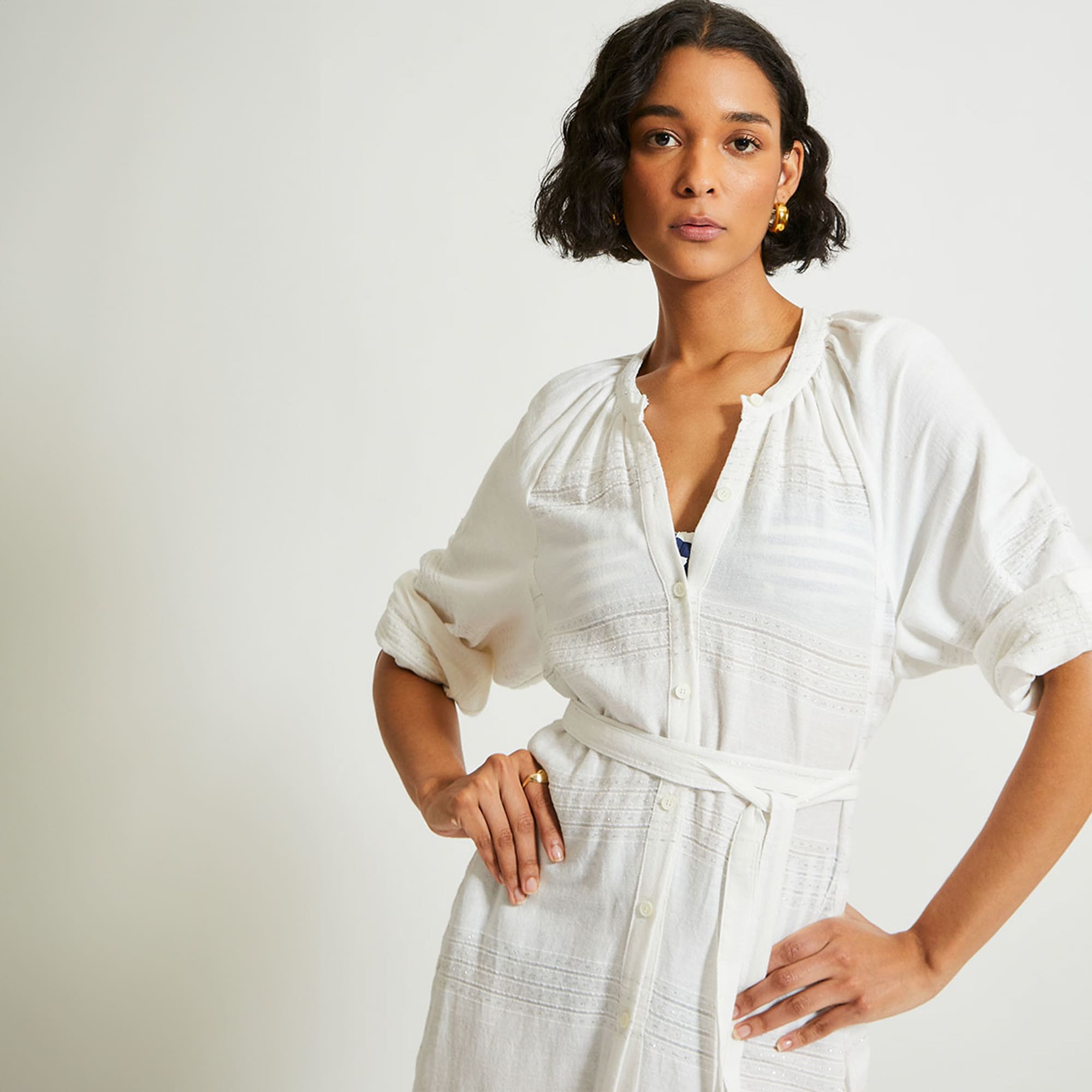 lemlem Makeda button-up dress - image 2