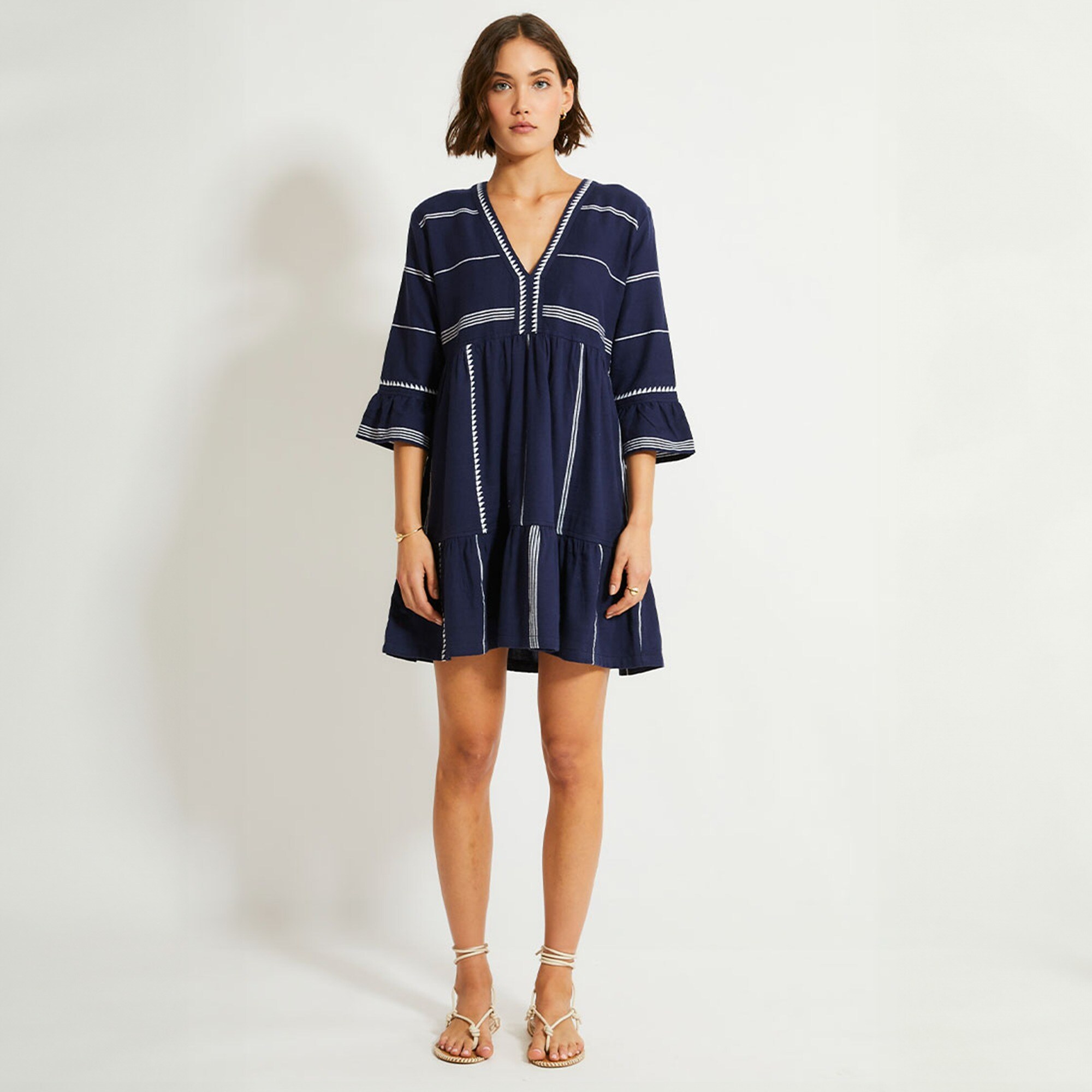 lemlem Hanna flutter dress