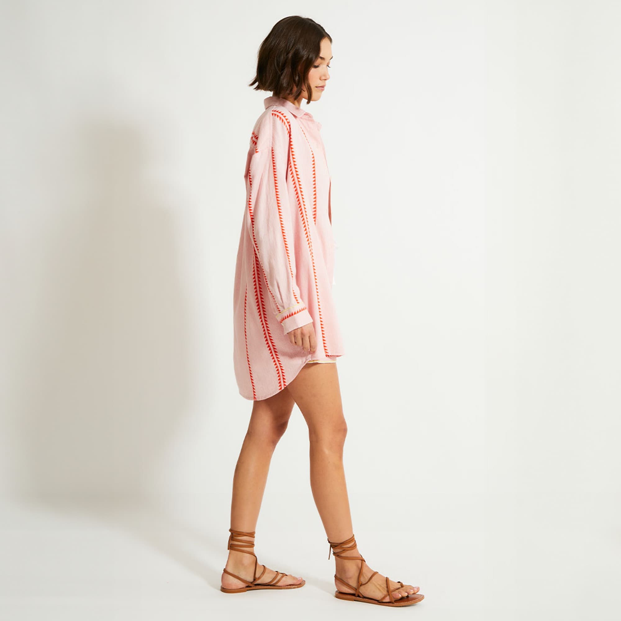 lemlem Mariam shirt-dress - image 3