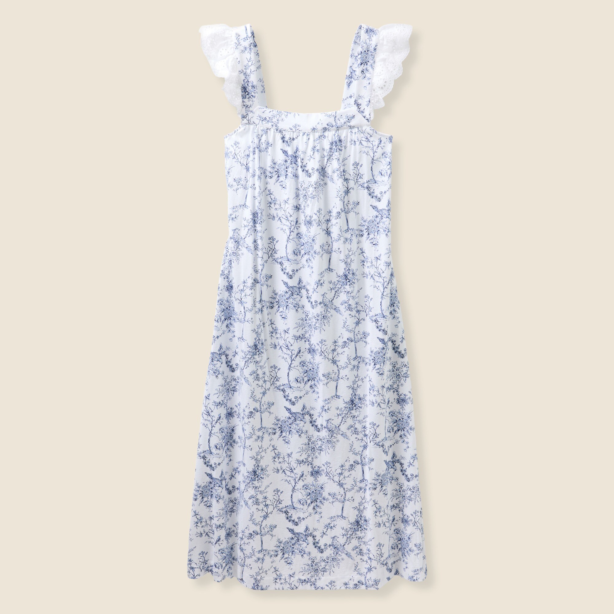 womens Petite Plume&trade; women's Pima cotton Clara nightgown