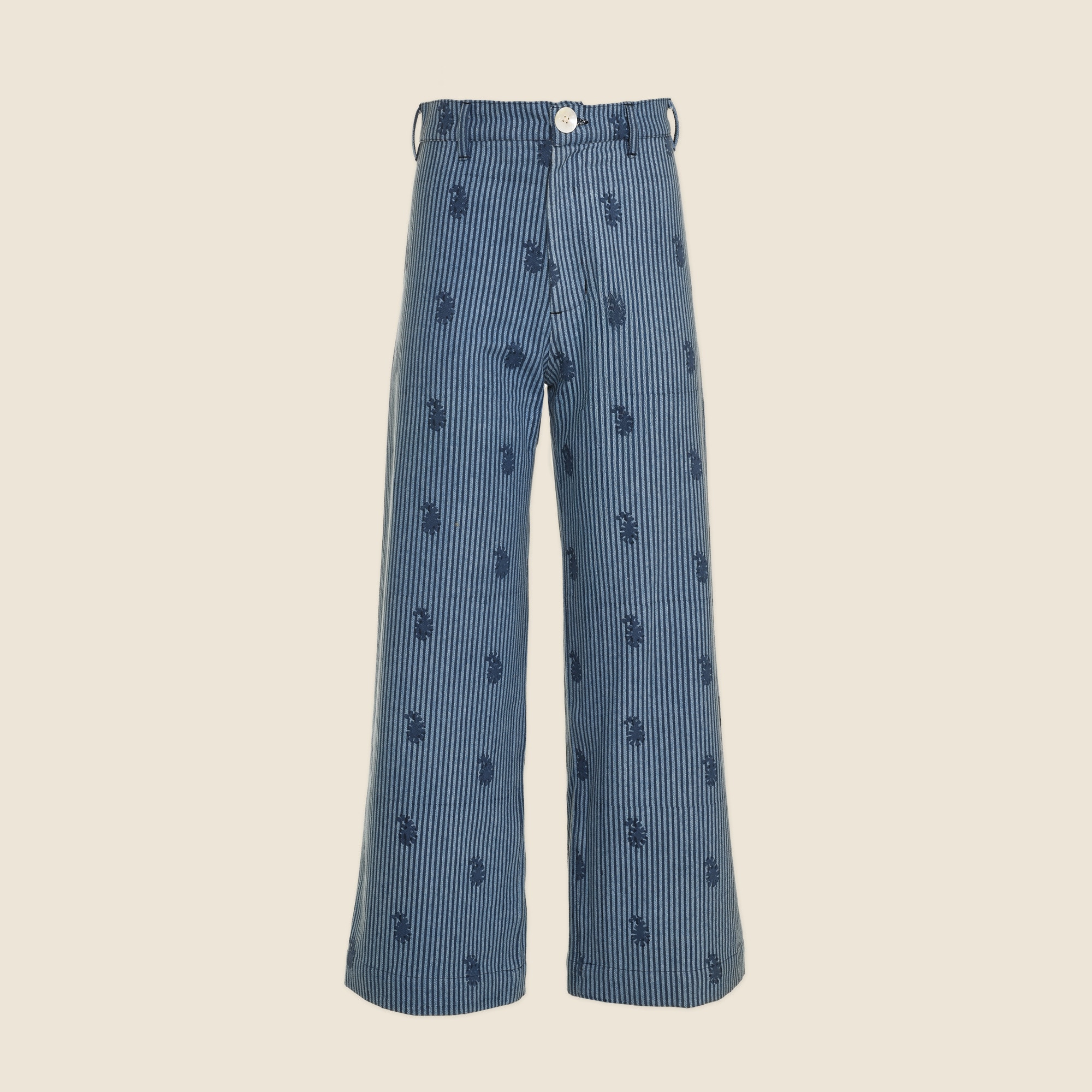 womens SZ Blockprints&trade; denim disco pant
