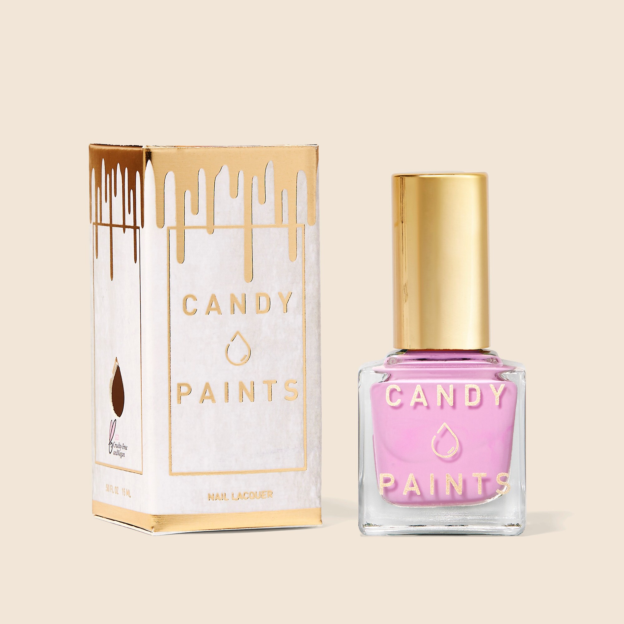 womens CANDY X PAINTS Crown Chakra nail lacquer