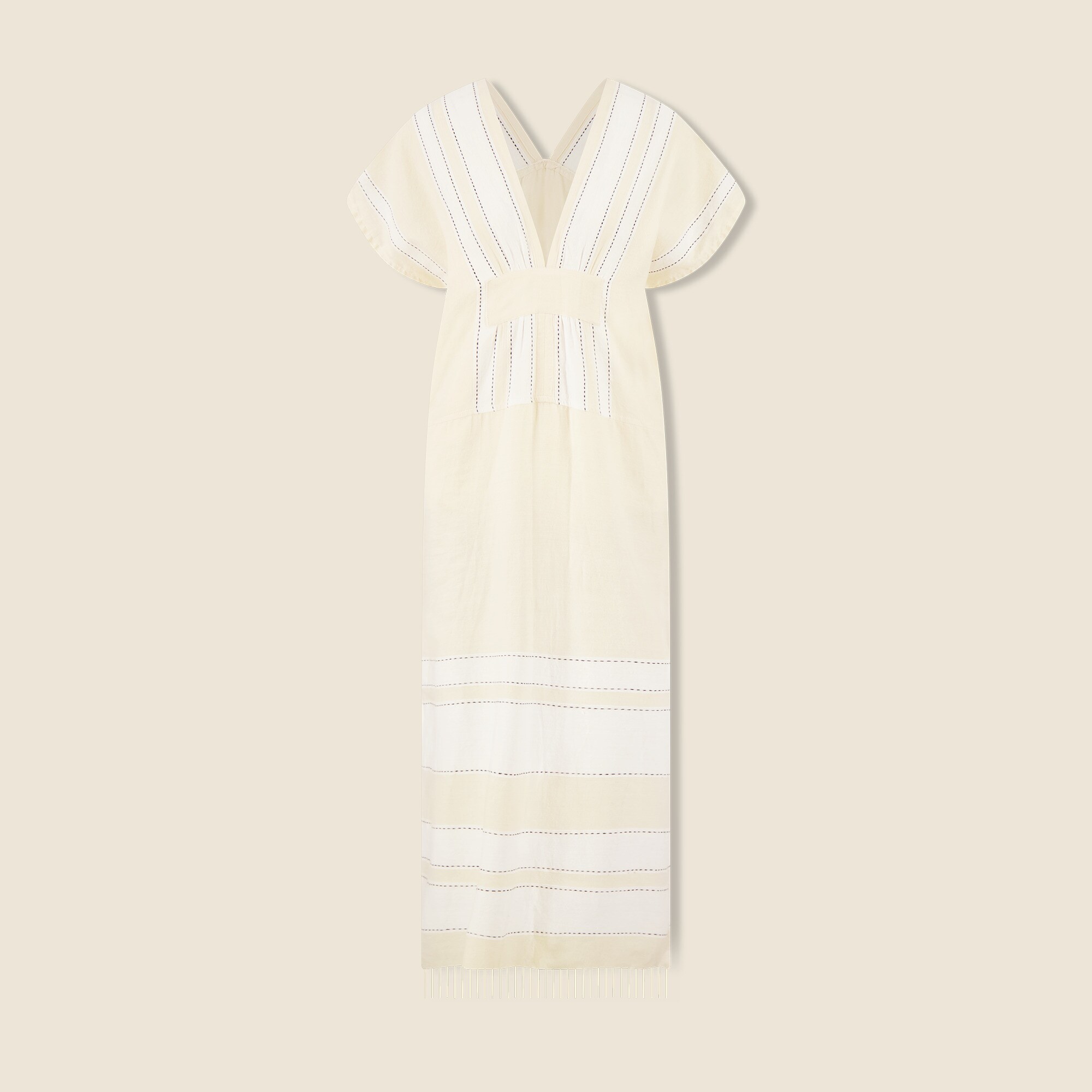 lemlem Gasira V-neck caftan