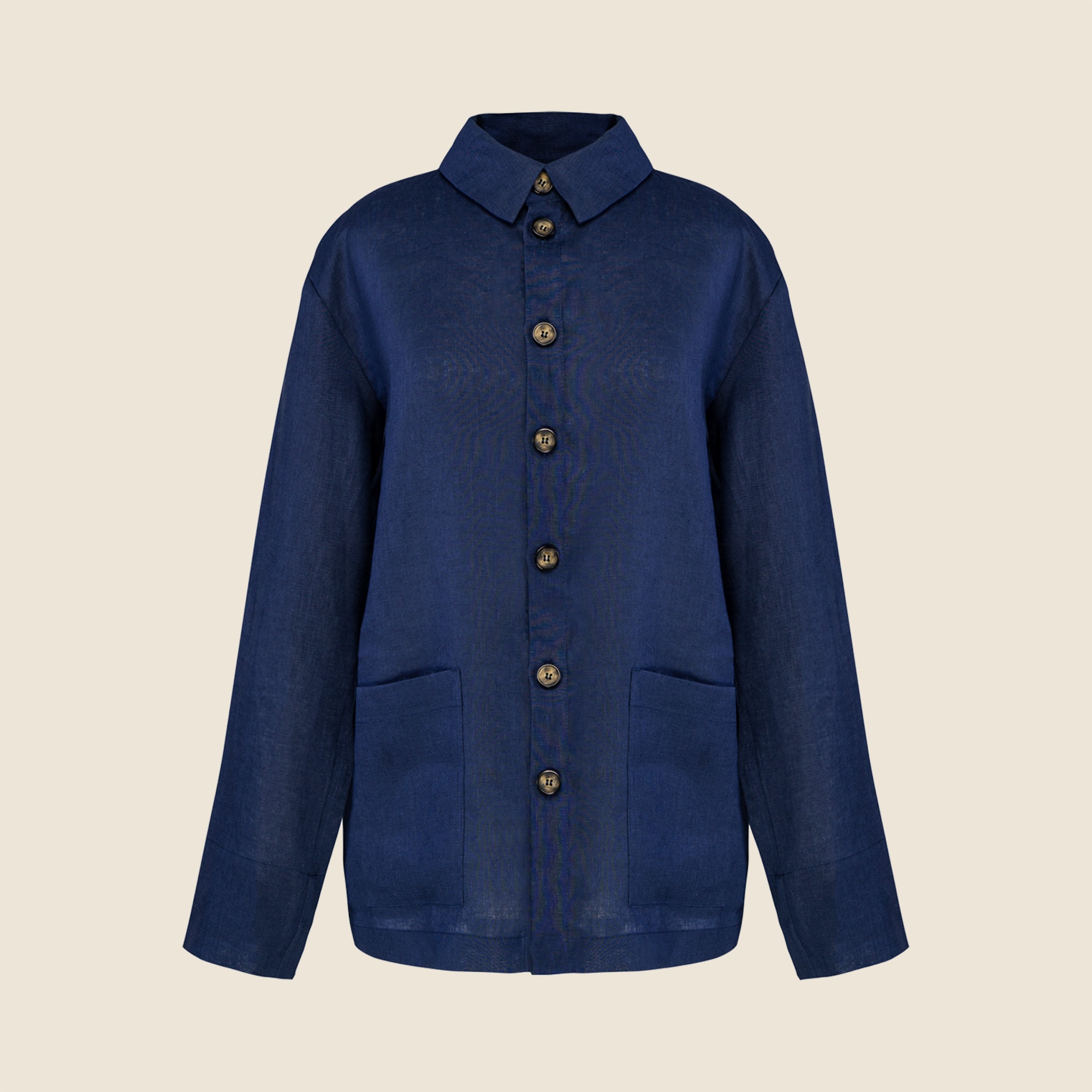 womens SLEEPER unisex linen shirt