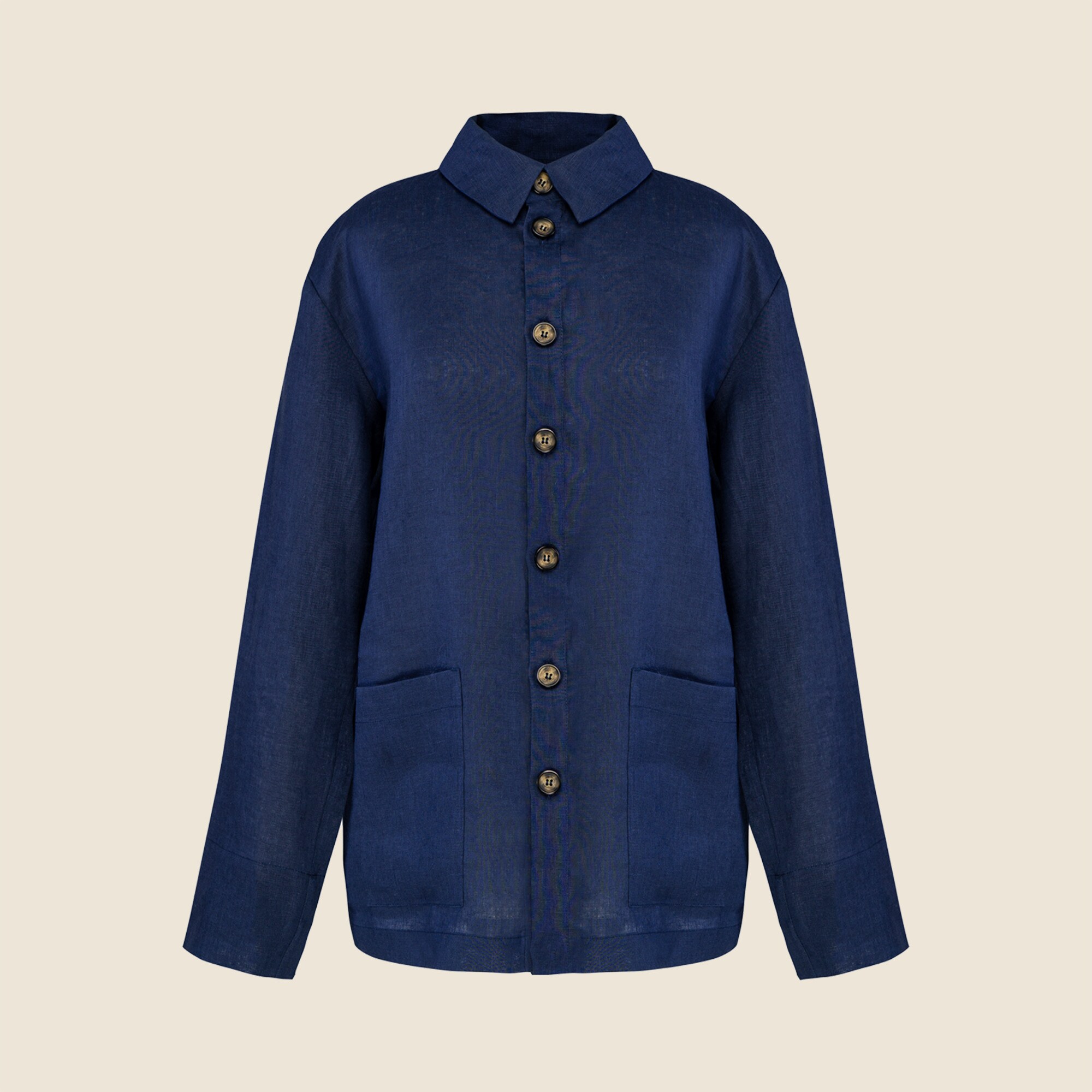 womens SLEEPER unisex linen shirt