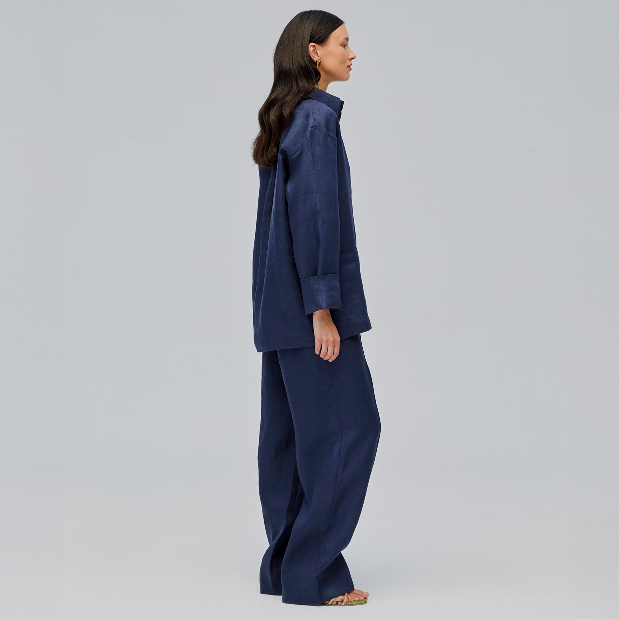 SLEEPER unisex linen shirt