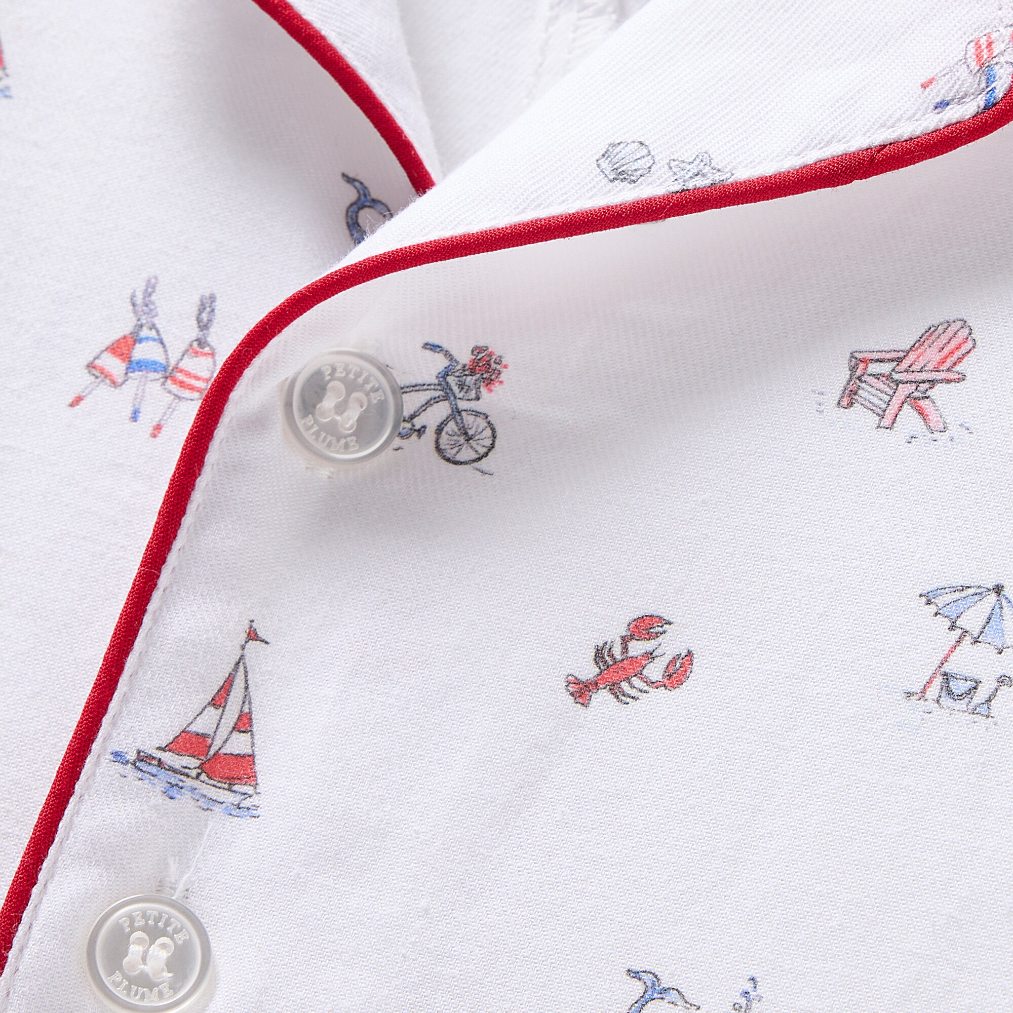 Petite Plume™ kids' twill pajama set