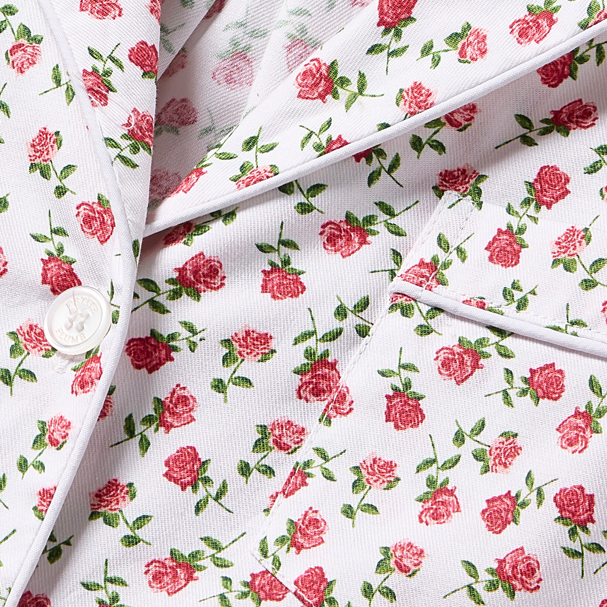 Petite Plume™ girls' twill pajama set