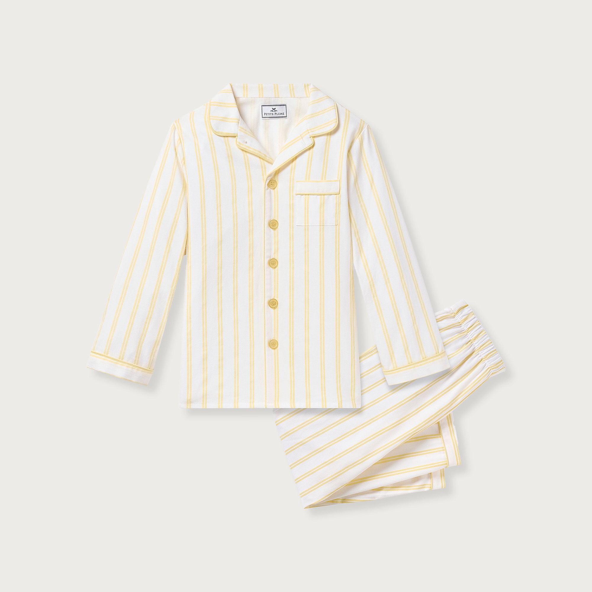 Petite Plume™ kids' twill pajama set
