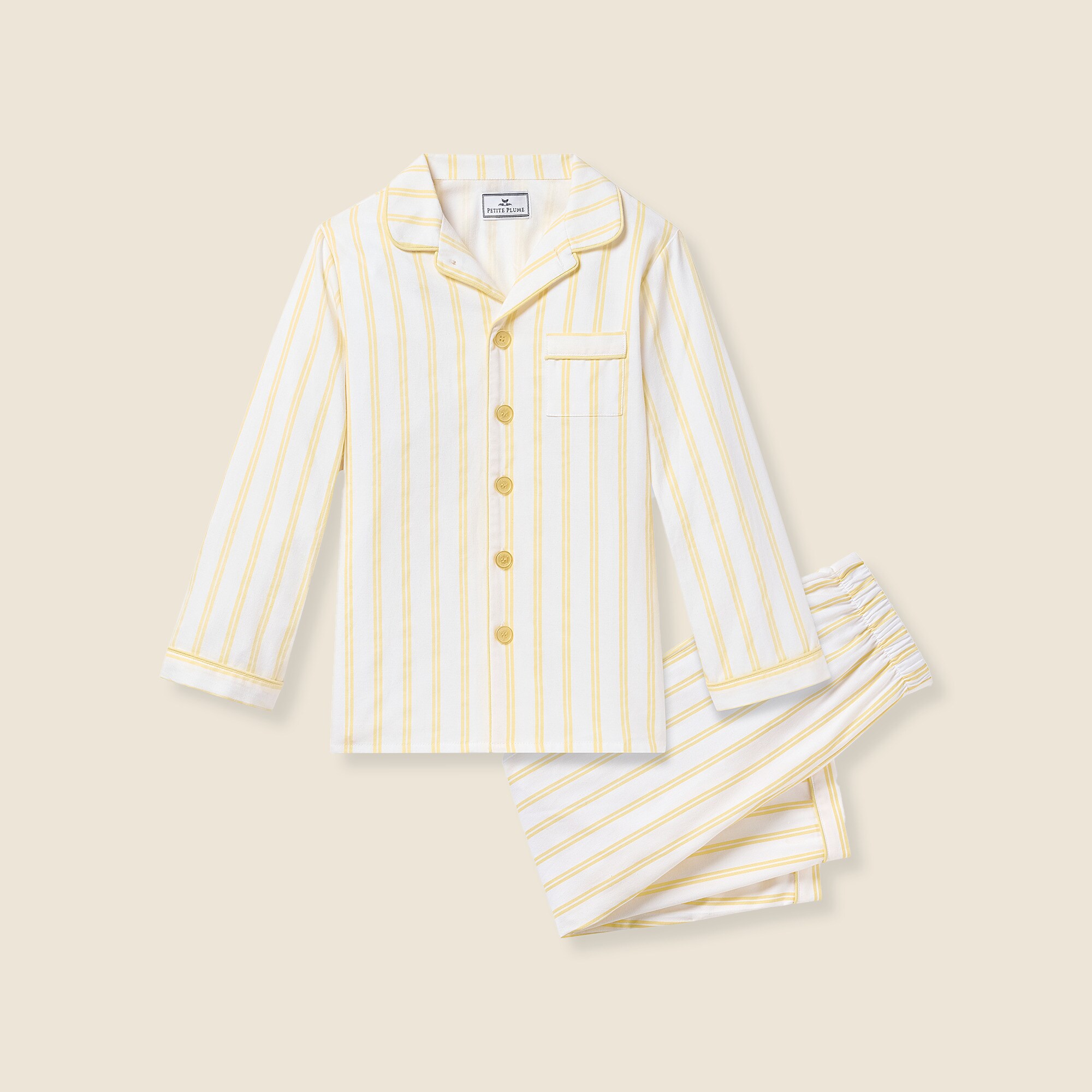 boys Petite Plume&trade; kids' twill pajama set