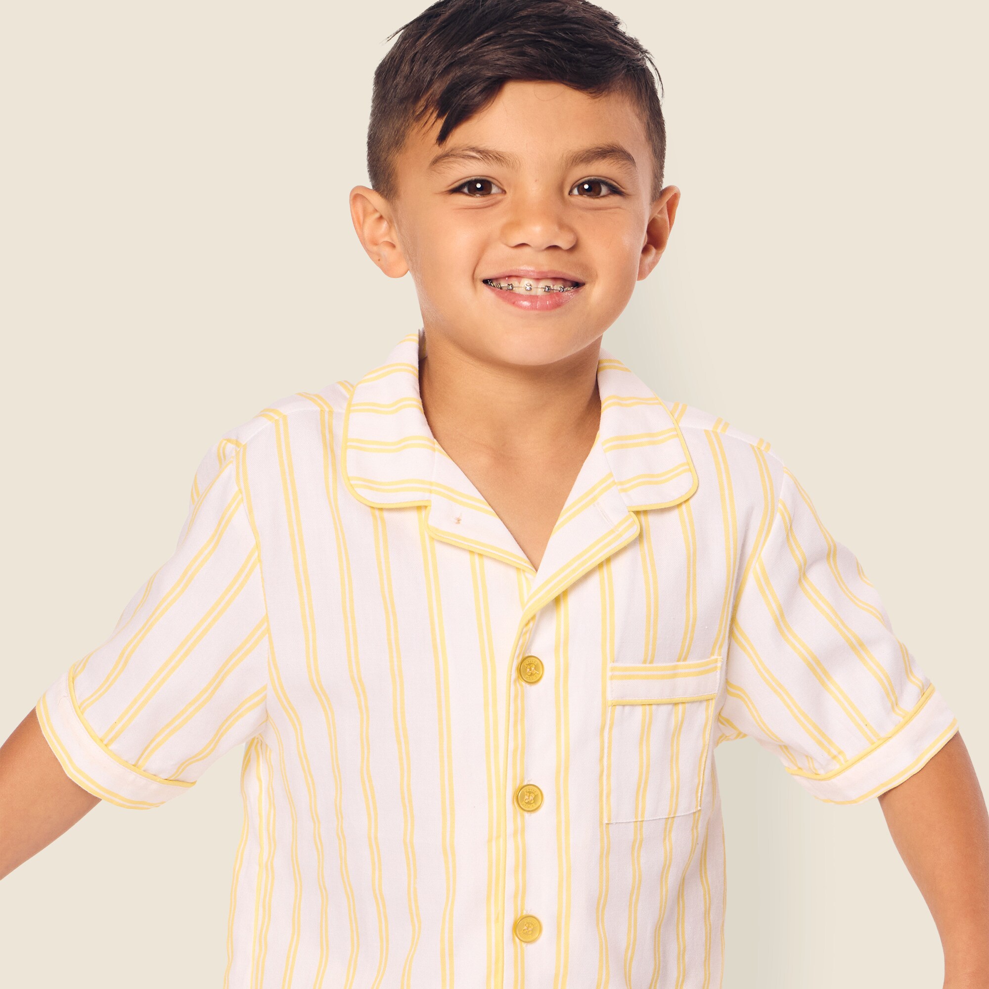 Petite Plume™ kids' twill short set