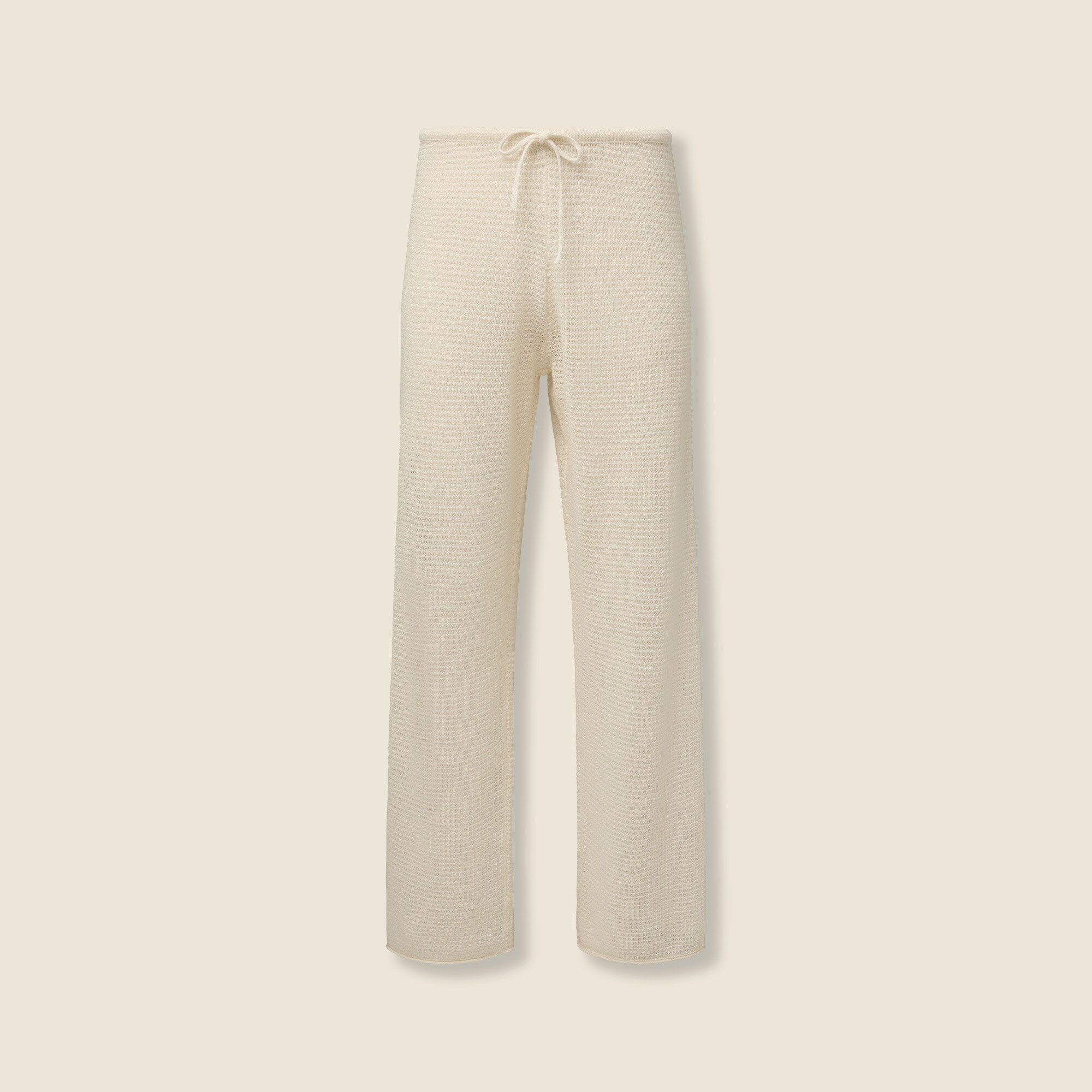Onia linen knit drawstring pant