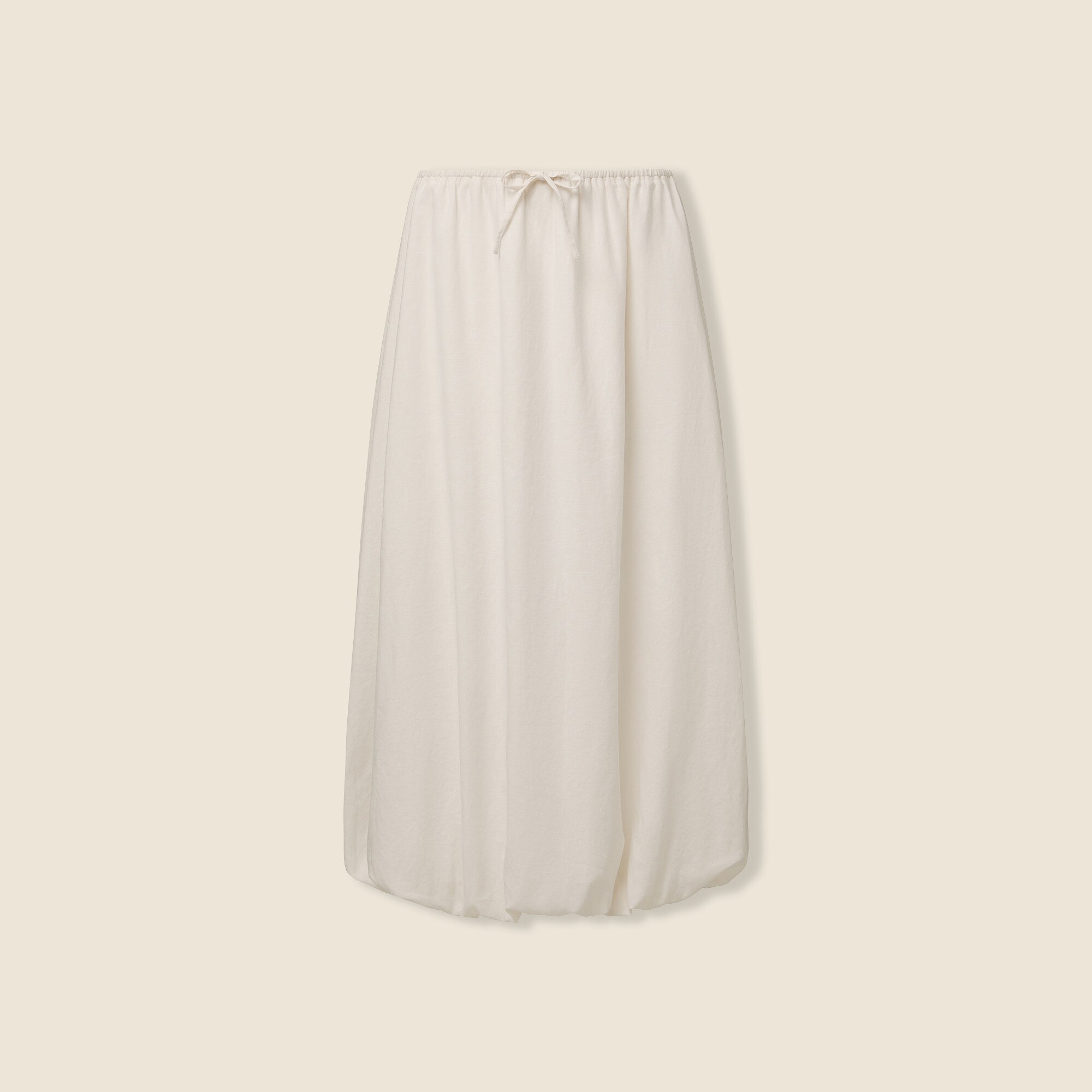 Onia Air Linen-blend Bubble Maxi Skirt For Women