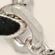 Lady Grey large trace necklace SILVER