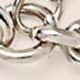 Lady Grey crystal tilt necklace SILVER