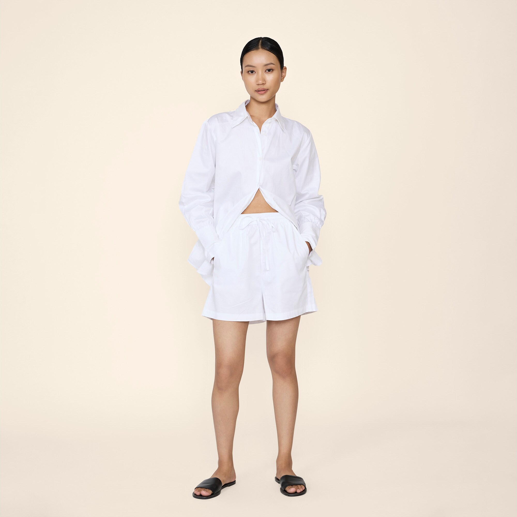 LAUDE the Label drawstring short