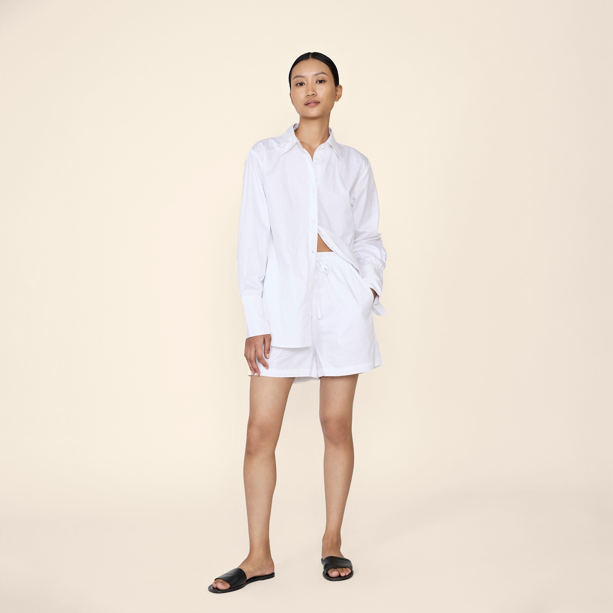 LAUDE the Label drawstring short