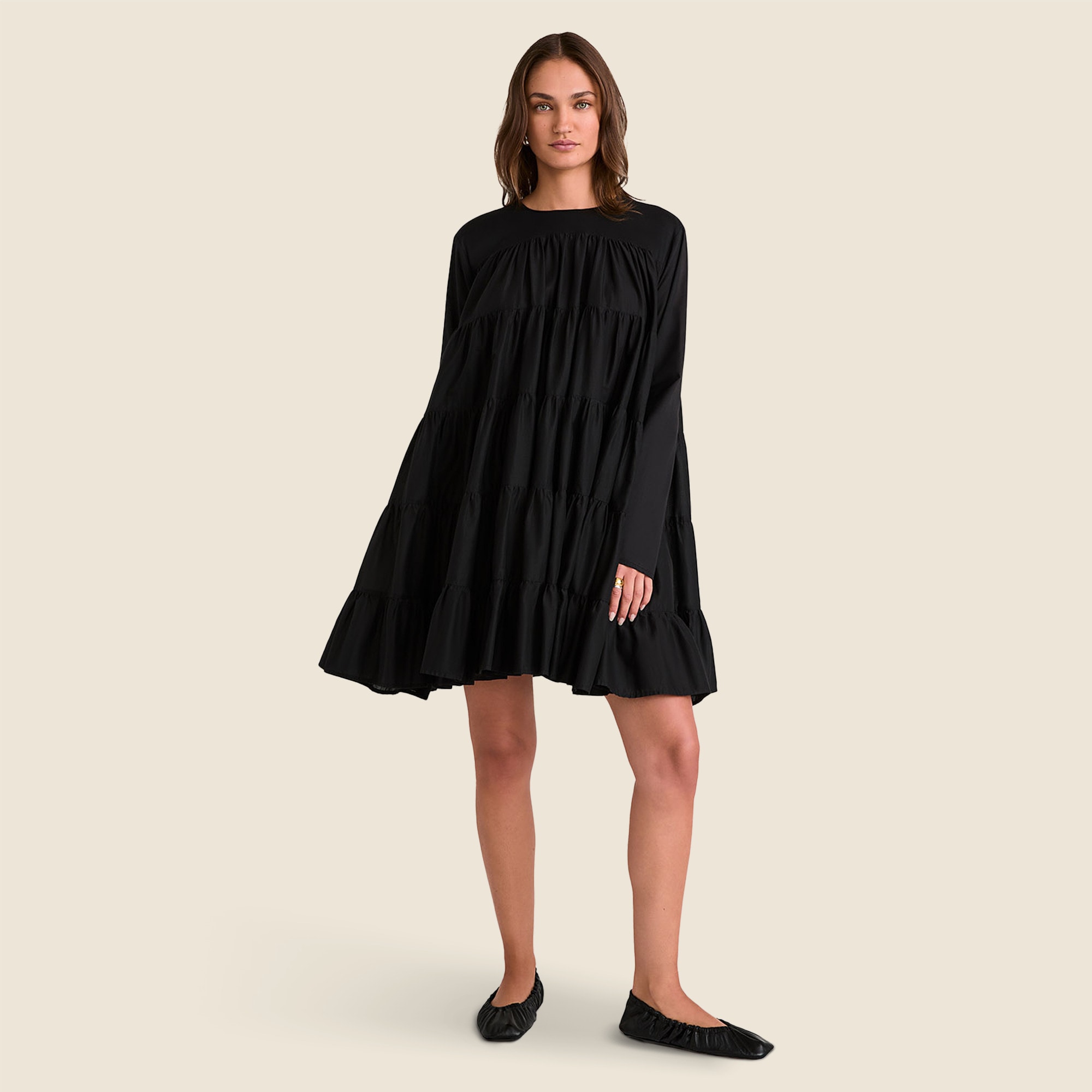 マーレット merlette ソリマン　ブラック　XS Merlette Soliman Mini Dress For Women