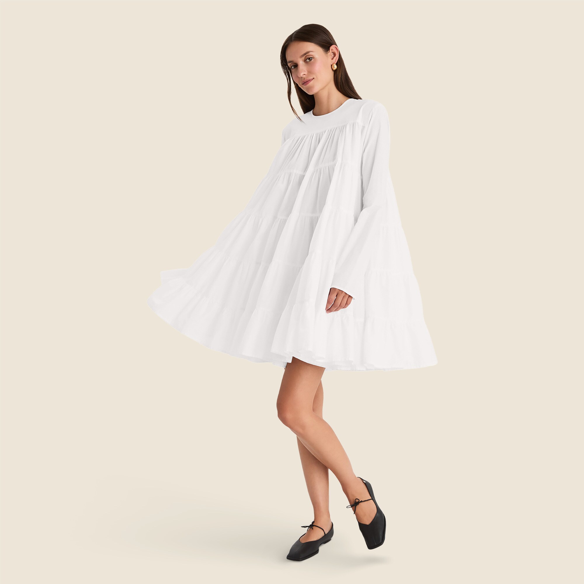 strapless open back dress Women's Resort Wear Dresses | Helena Mini Dress | Anna Kosturova main image 1