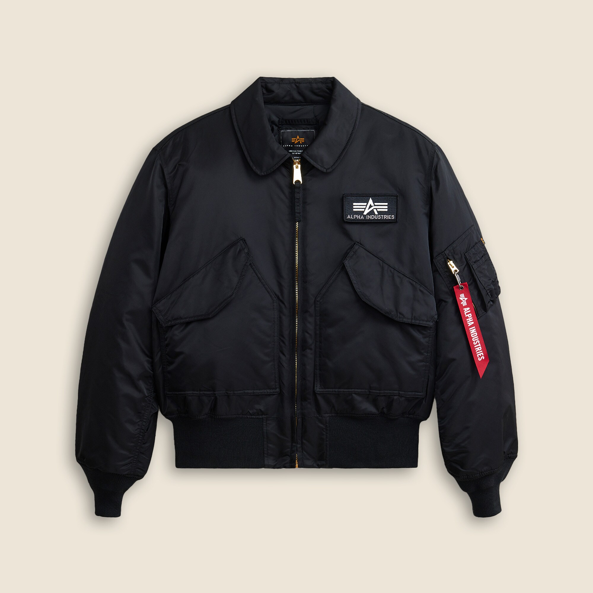 mens Men's Alpha Industries&reg; CWU 45/P heritage bomber jacket
