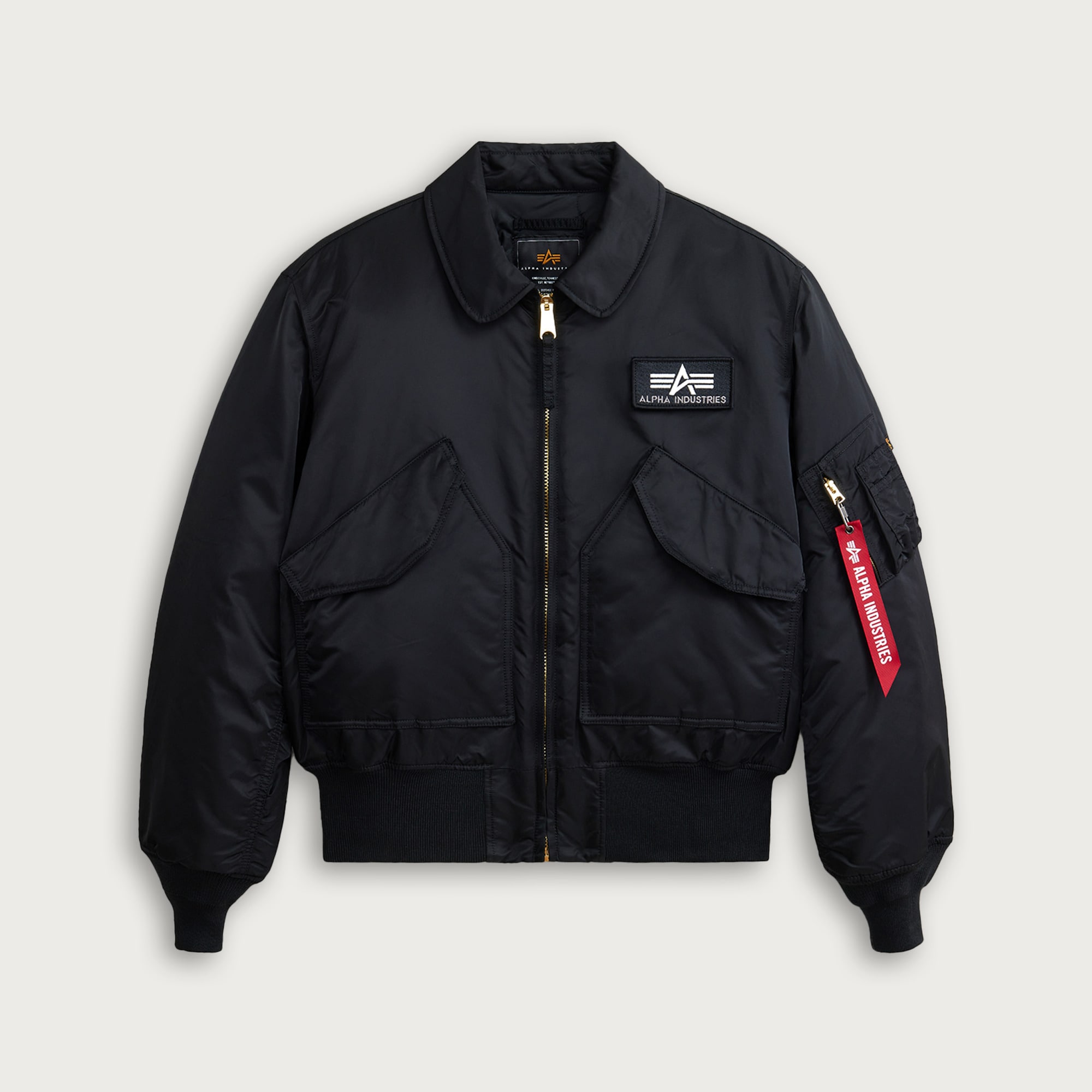 ジャケット・アウター ALPHA INDUSTRIES CWU-45/P F-22 Raptor Alpha Industries Men's CWU 45-P Flight Jacket (XS, Replica Blue