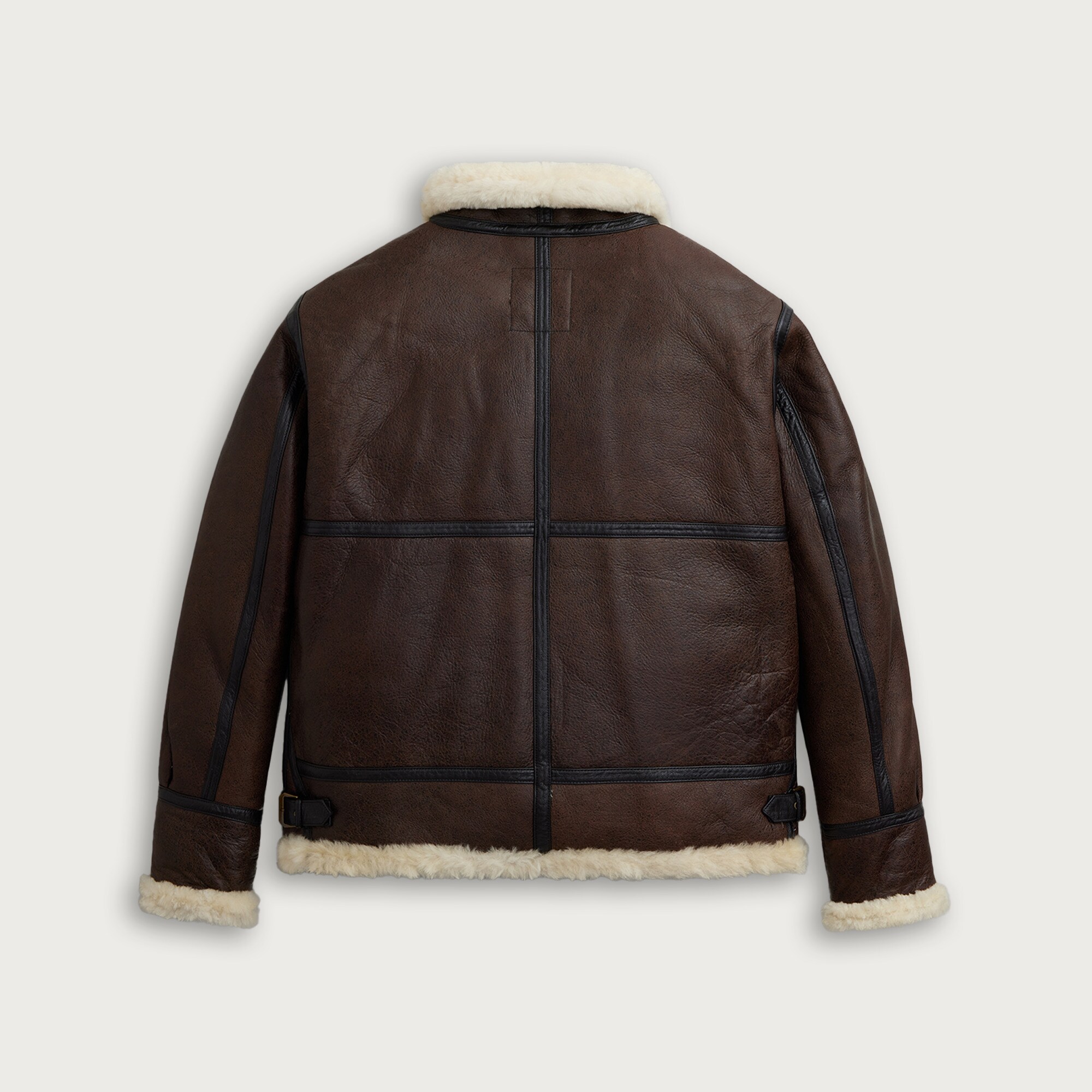 ホ*田様 alpha B-3 real mouton flight jacket Avirex B-3 Mouton Brown Leather Flight Jacket