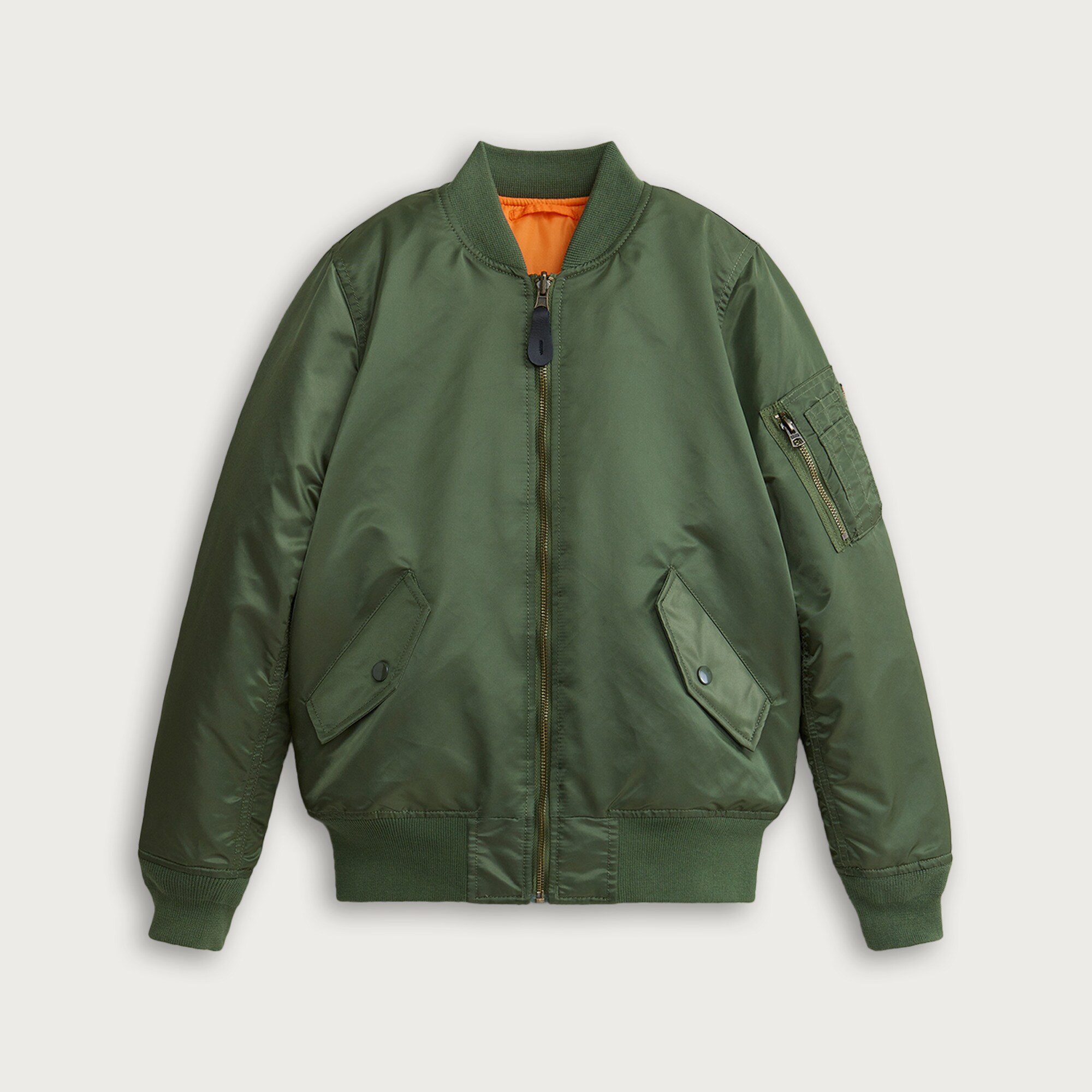 J.Crew MA-1タイプブルゾン　ネイビー　XS Kids' Alpha Industries® MA-1 Bomber Jacket For Boys