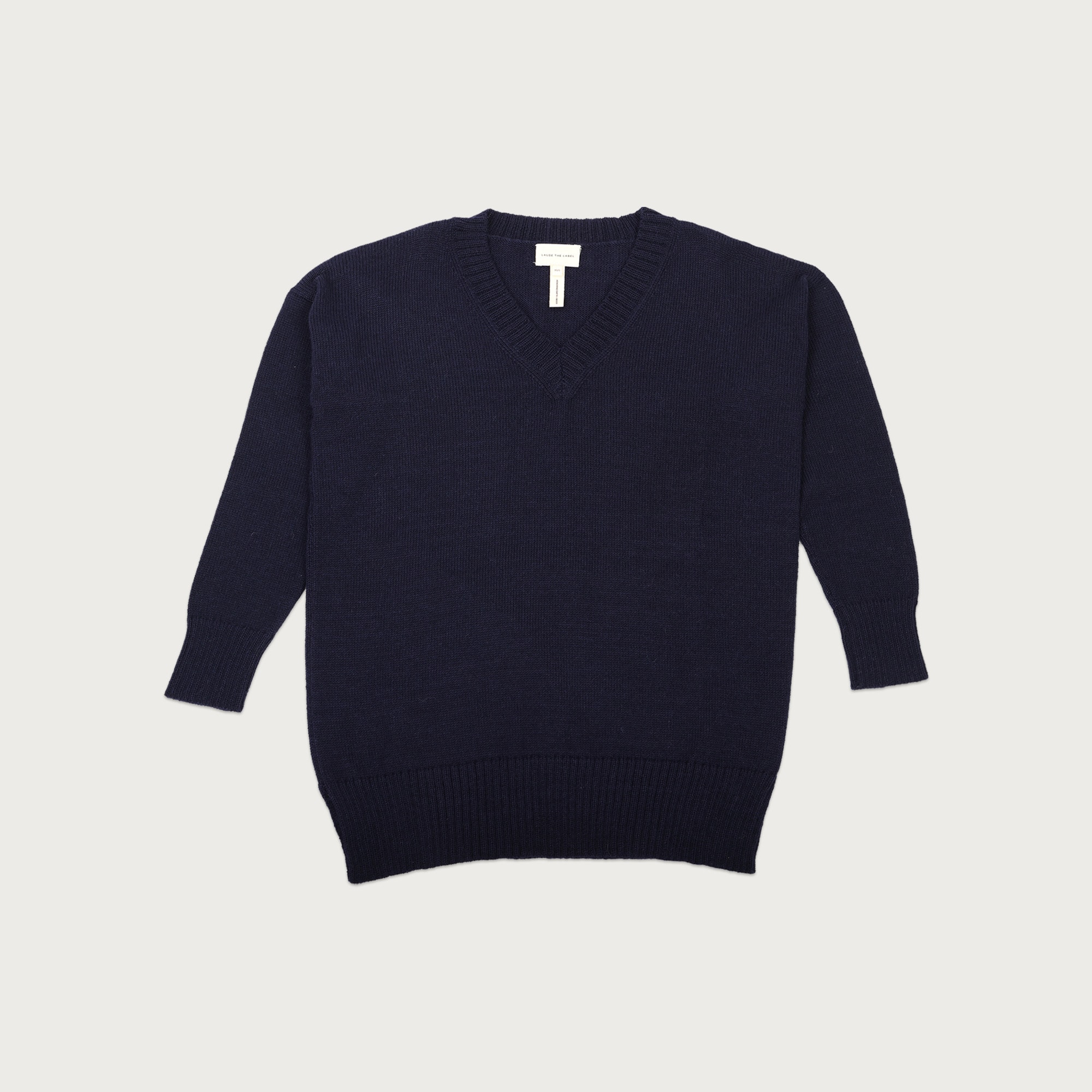 LAUDE the Label oversized V-neck sweater