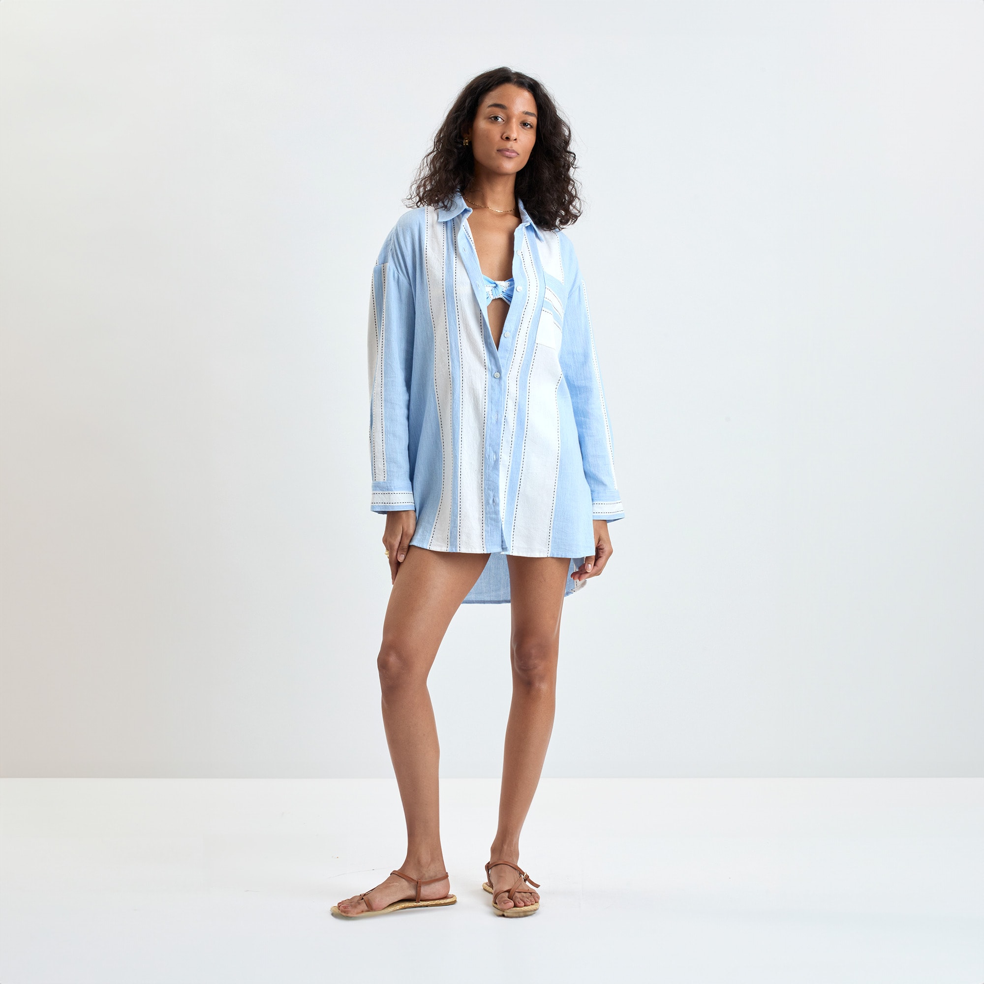 lemlem Mariam shirt-dress - thumbnail 2