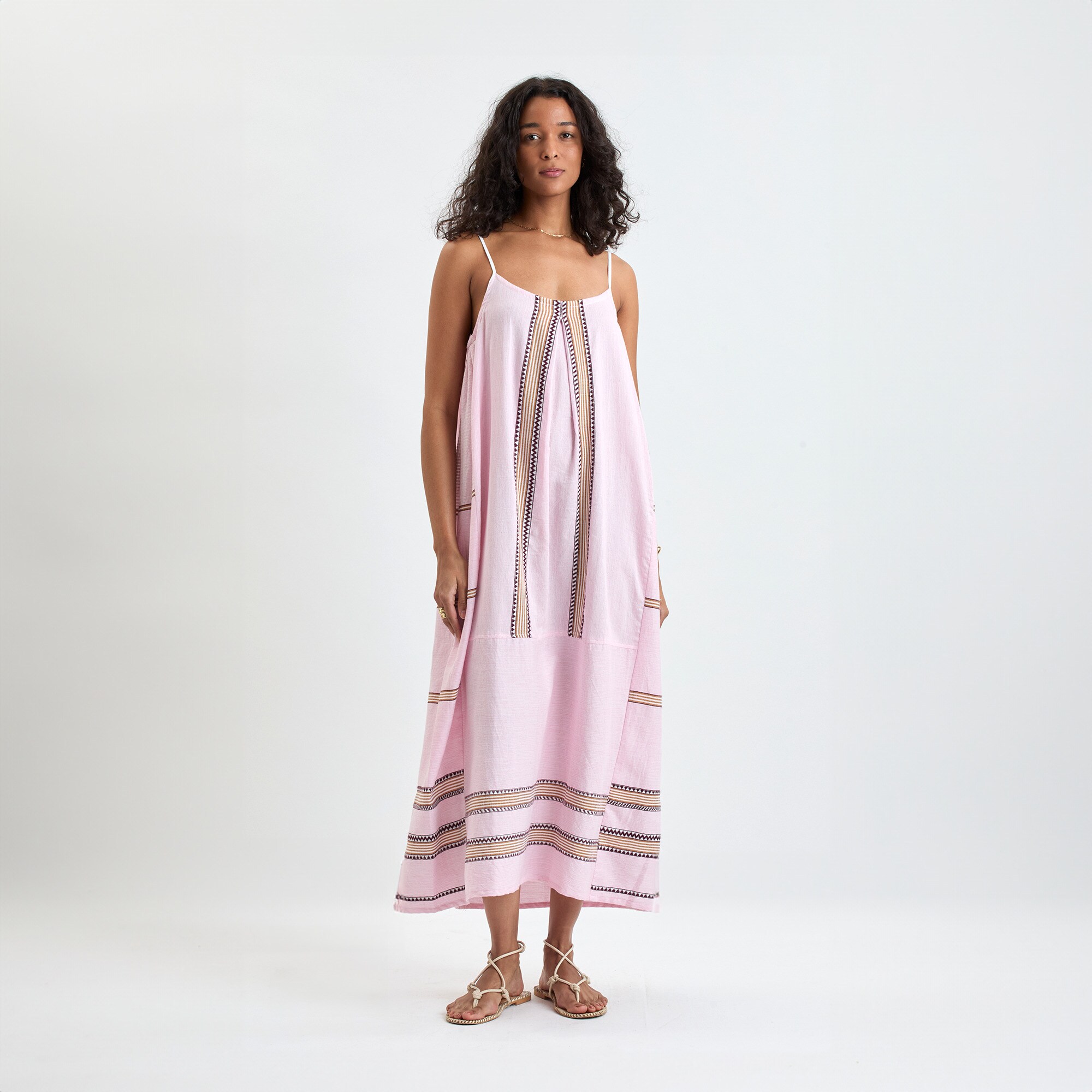 lemlem Nia slip dress - image 4