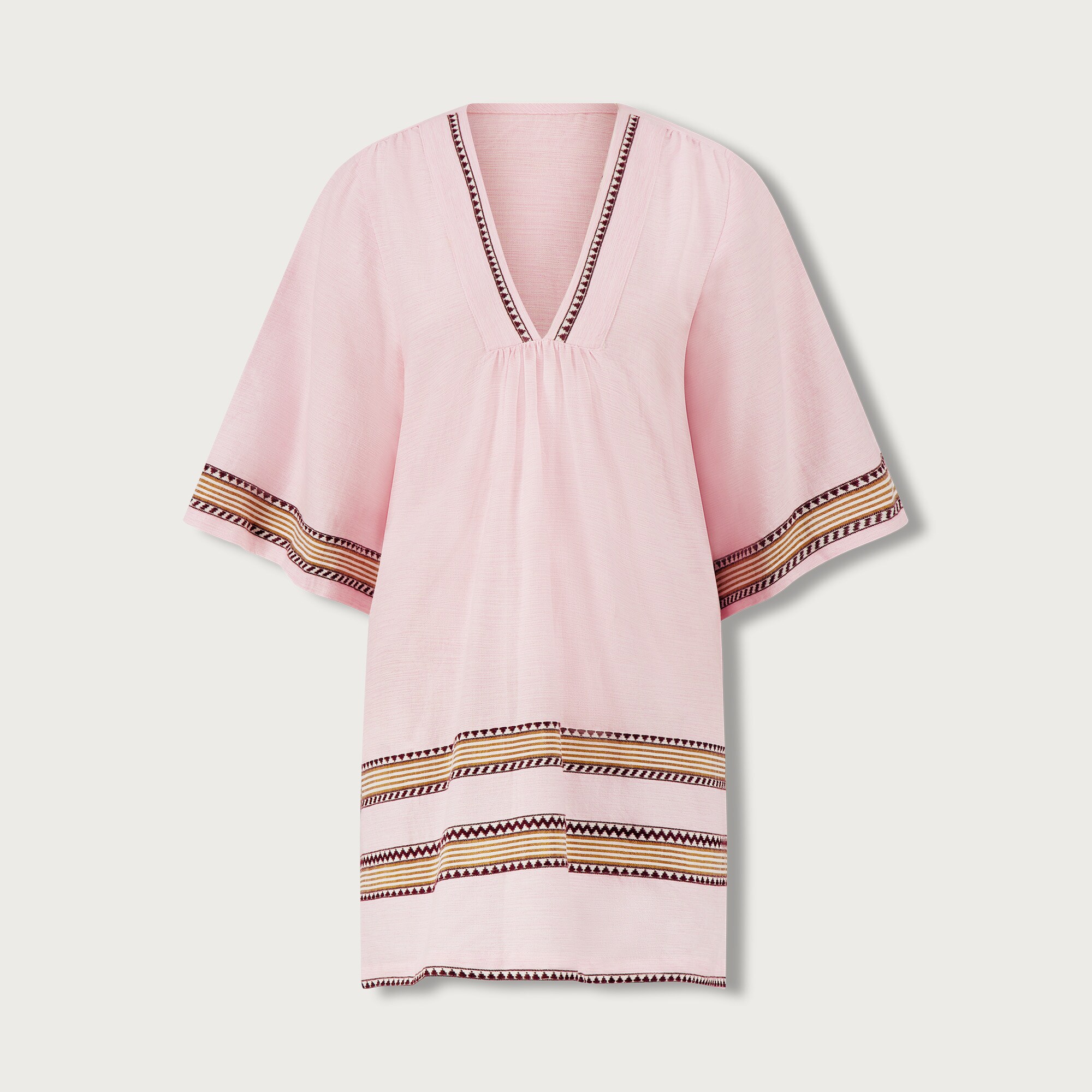 lemlem Belkis V-neck caftan