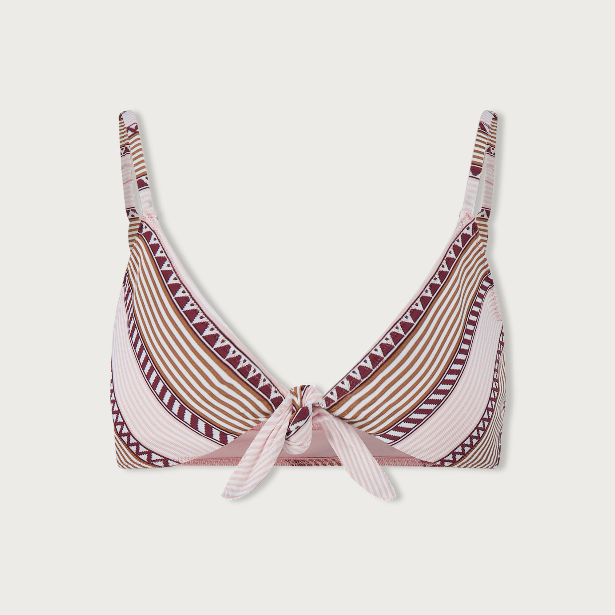 lemlem Sara tie-front bikini top