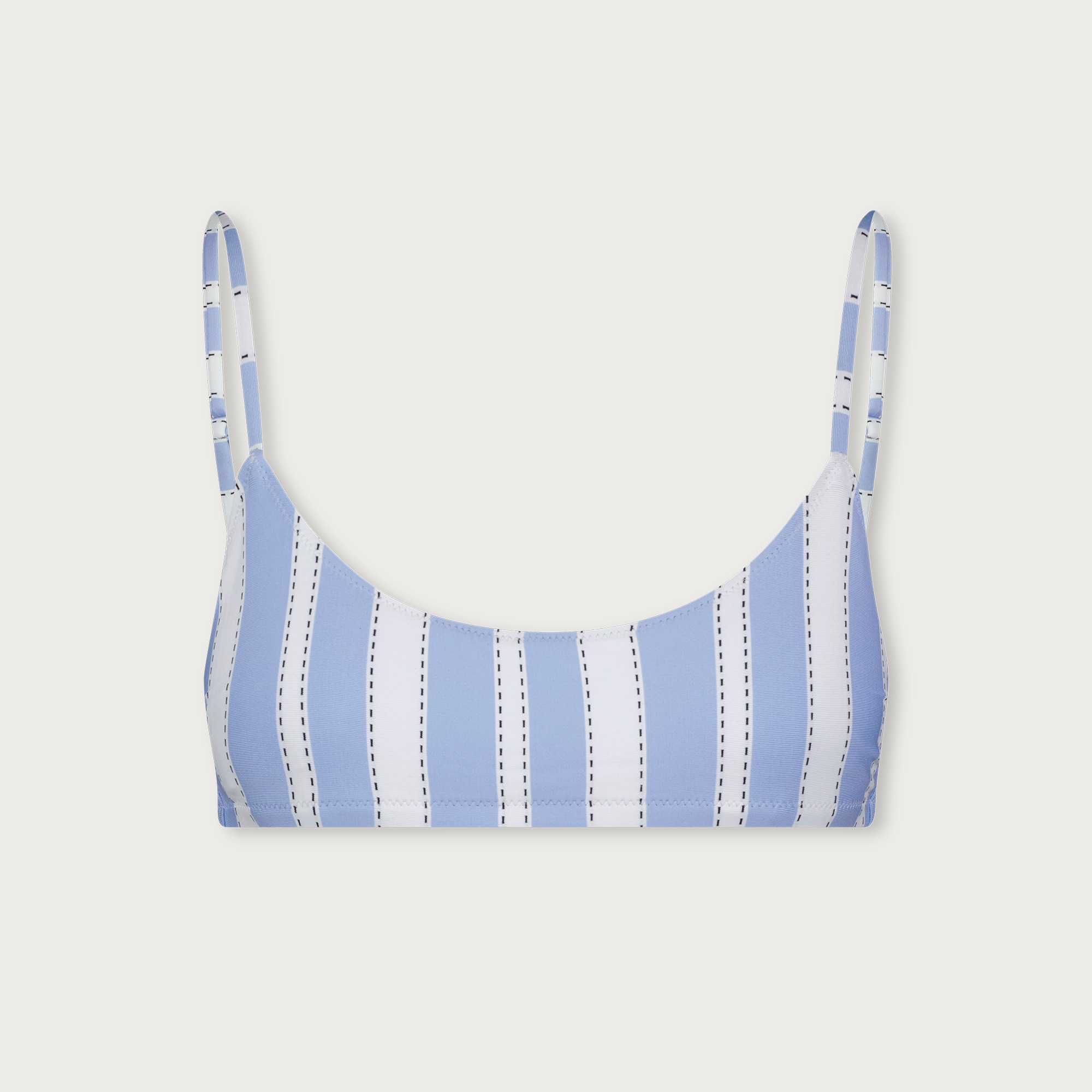 lemlem asha scoopneck bikini top for women